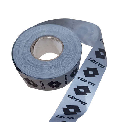 Fita de Grey Silver Green Reflective Elastic para vestes Sewable olá! Vis Polyester Stripe da roupa