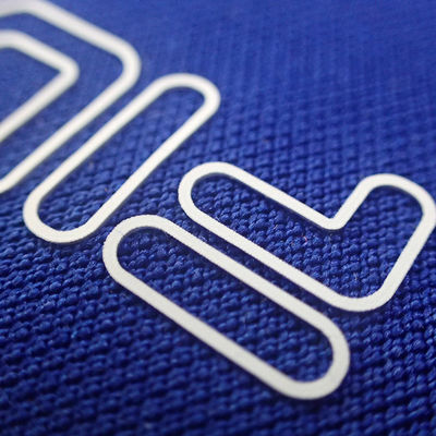 3D Etiqueta de borracha de silicone Roupa Transferência térmica