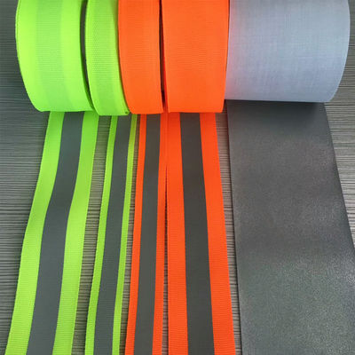 Correias reflexivas da segurança para as sapatas de passeio da trouxa costuradas na laranja verde vermelha preta