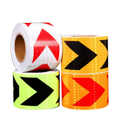 Dot Reflective Tape For Trailers vermelho e branco amarelo transporta o material esparadrapo
