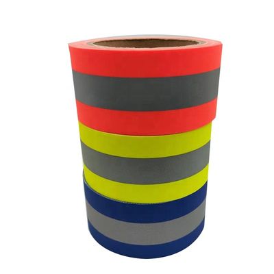 10mm 20mm Sewable costuram na fita reflexiva para o algodão branco amarelo vermelho de Aramid dos revestimentos