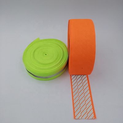 Webbing reflexivo Rolls do poliéster dos testes padrões