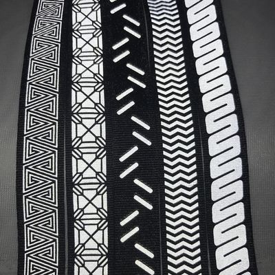 Colar reflexivo da noite reflexiva iridescente da trela do cão de estimação da tela 12mm da fita do Webbing do arco-íris