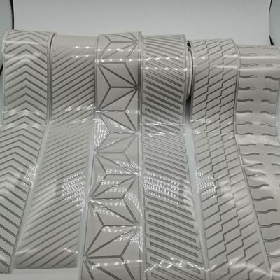Tela de transferência de calor refletora de padrão personalizado para vestuário