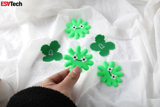 Patch de etiqueta de silicone de borracha para roupas