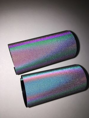 Película refletora de transferência de calor do arco-íris elástica fácil de cortar e cortar a laser