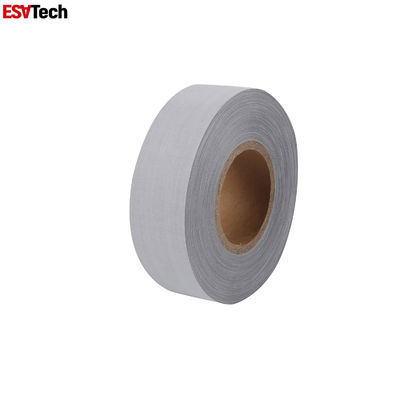 ENISO20471 OEKO-TEX100 B2007 Tecido refletor de prata T/C Material de apoio para vestuário desportivo