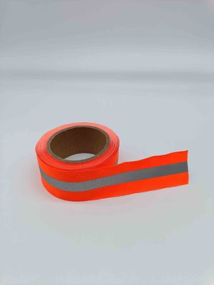 Materiais refletores de alta visibilidade Tecido Faixas fluorescentes para vestuário Bolsas Chapéus Roupas para animais de estimação