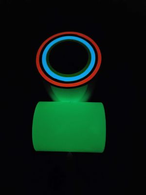 Etiqueta adesiva fluorescente da fita tática fosforescente da segurança da folha do vinil do rolo do vinil do filme