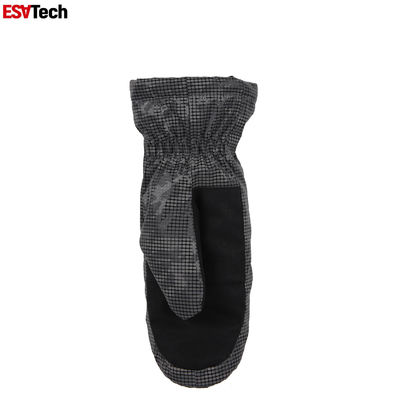 Trabalho de alinhamento acrílico morno de ciclagem do inverno do couro da cabra de Vis Running Gloves Cut Resistant da segurança olá!