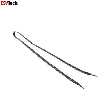 faixas de corrida tecidas da fita do Webbing do laço do arco-íris de 5cm poliéster reflexivo para a guarnição do vestuário dos tornozelos do braço
