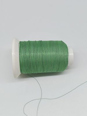 Visibilidade alta reflexiva verde do fio para confecção de malhas da linha para t-shirt Logo Clothing Bag Hat