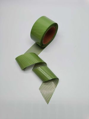 a fita reflexiva de  Cricut Heat Transfer para a prata fluorescente do verde-lima da roupa das tiras segmentou