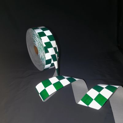 fita impermeável do poliéster da tela de  High Visibility Reflective para vestuários