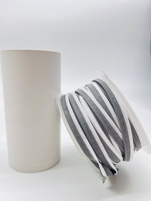 1 - 2cm tubulação refletora de prata adicionando visibilidade e características de segurança para as roupas
