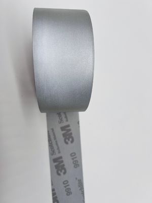 EN20471 OEKO-TEX Certificado 9910 9920 Tecido refletor de prata para vestuário