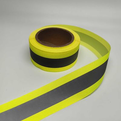 Amarelo Prata Amarelo Tela refletora de alta visibilidade para roupas Sacos de desporto Outwear