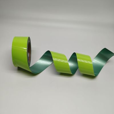 Filme de transferência de calor refletor verde Ferro em Hi Vis Tape refletor para roupas Cristal Pressão de calor