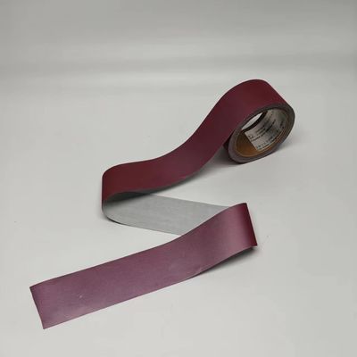 Red Highlight Reflective Fabric Sew On For Fashion Garments Sacks Workwear Frock