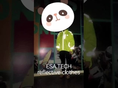 Tecido refletor azul de alta visibilidade costura para roupas de segurança bolsas roupas de trabalho chapéus camiseta